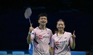 全运羽毛球-雅思组合2-0完胜混双夺金 生涯完美谢幕！